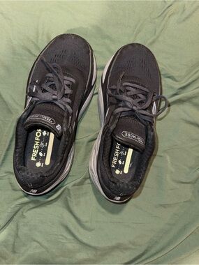 New Balance Women's Black Athletic Fresh Foam Sneakers